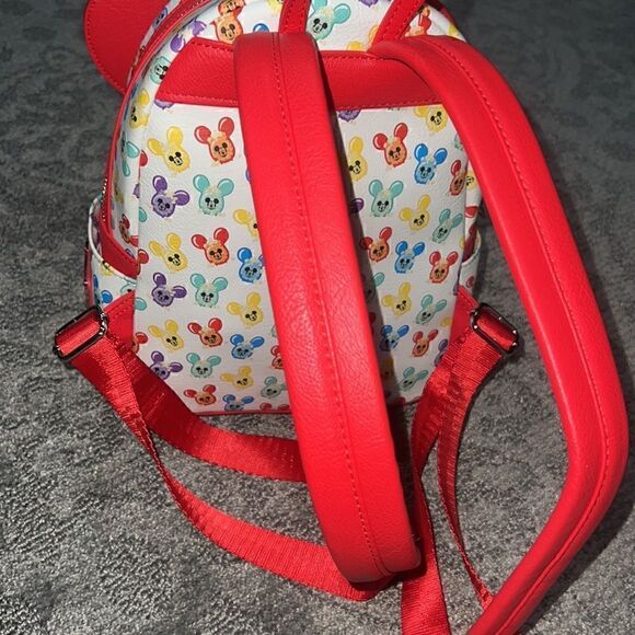 •Loungefly mini backpack Mickey Popcorn• - Picture 4 of 12
